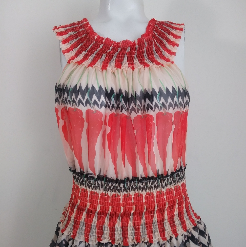 L’Atiste Black & Cream Maxi Dress - Picture 3 of 7
